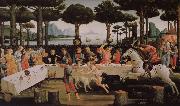 Sandro Botticelli Follow up sections of the story oil painting on canvas